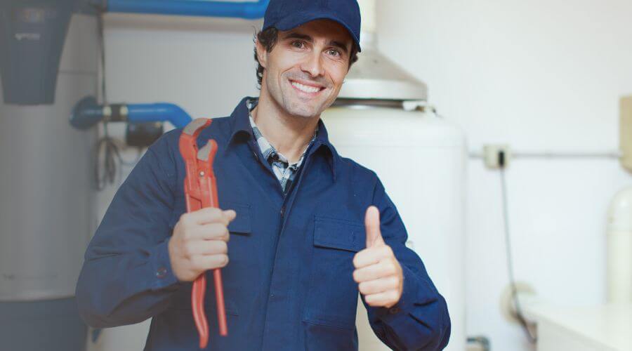 Local tankless water heater installation in Bison, OK